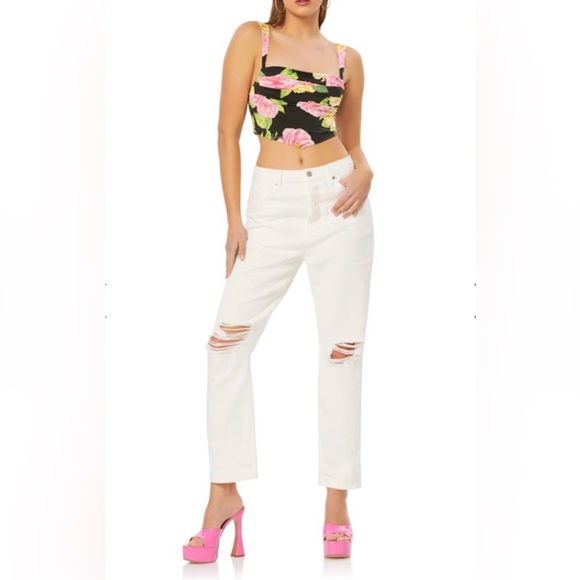 AFRM Dex Boyfriend High Rise Jeans Sz 26 - Picture 9 of 11